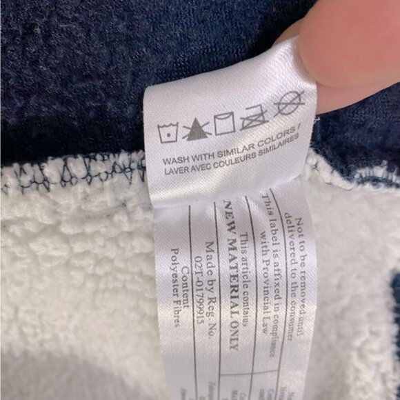 Run North 1982 Blue Polar Bear Fleece Full Zip Hoodie XL - Picture 5 of 16